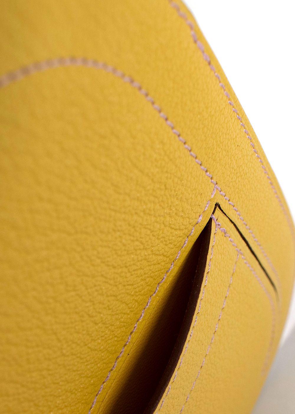 Hermes Yellow In-the-Loop Phone To Go Pouch