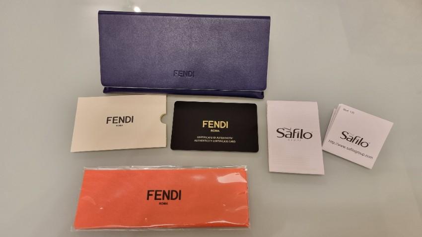 Fendi Red/Pink Run Away Pilot Sunglasses