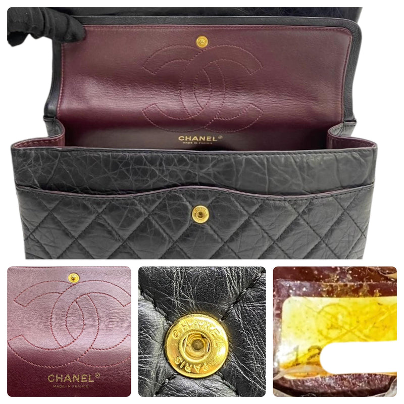 Chanel Black 2.55 Reissue Shoulder Bag