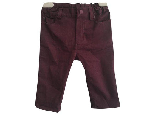 Dior Baby burgundy pants 3-6 months