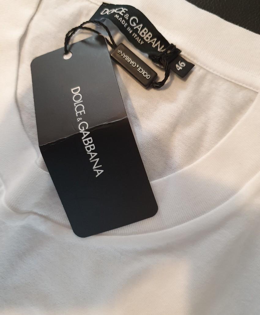 Dolce & Gabbana Milano Logo White T-shirt