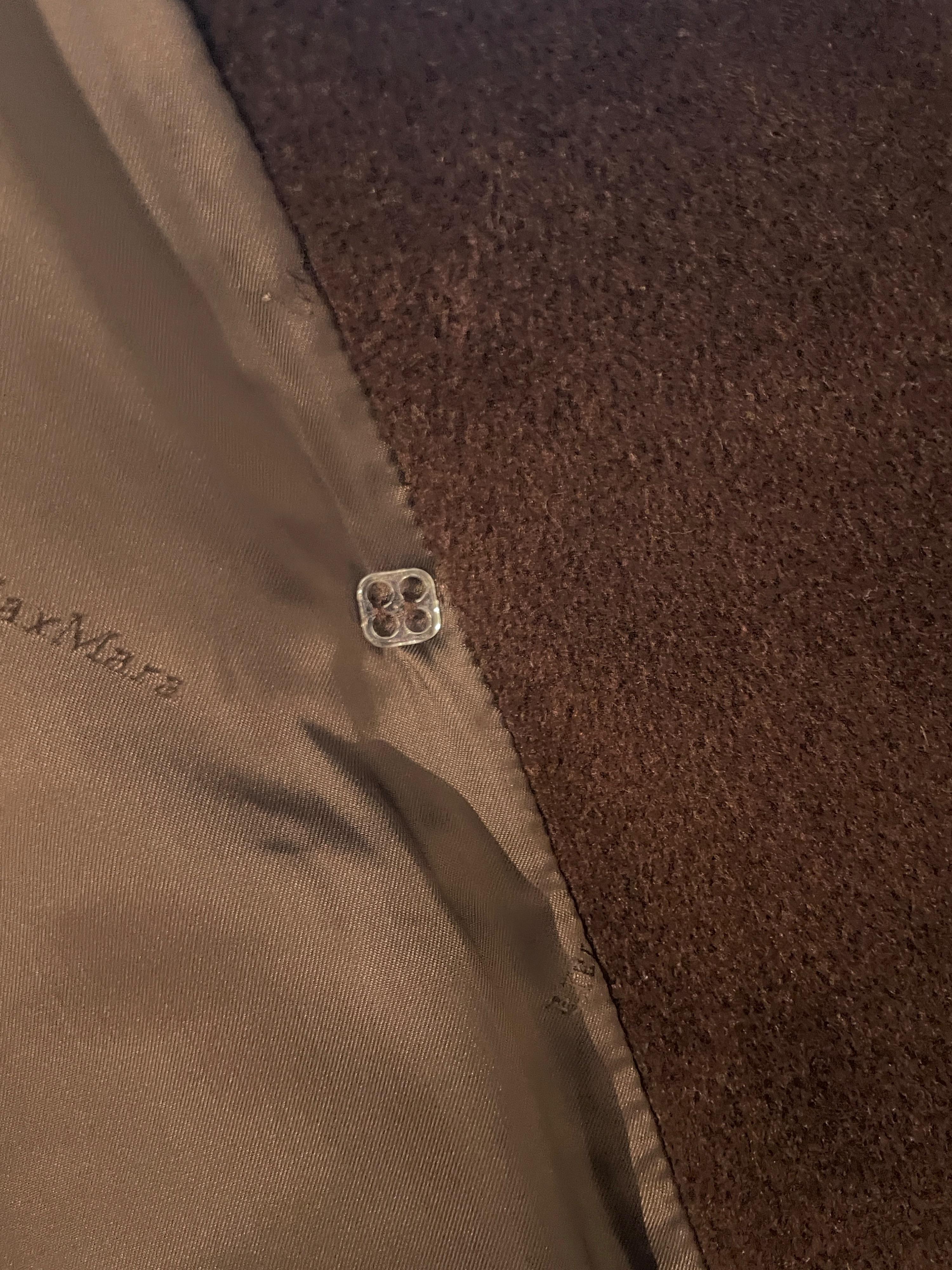 Max Mara Brown Camel Icon Coat