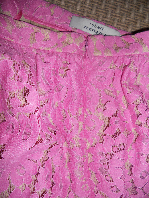 Robert Rodriguez Lace Skirt