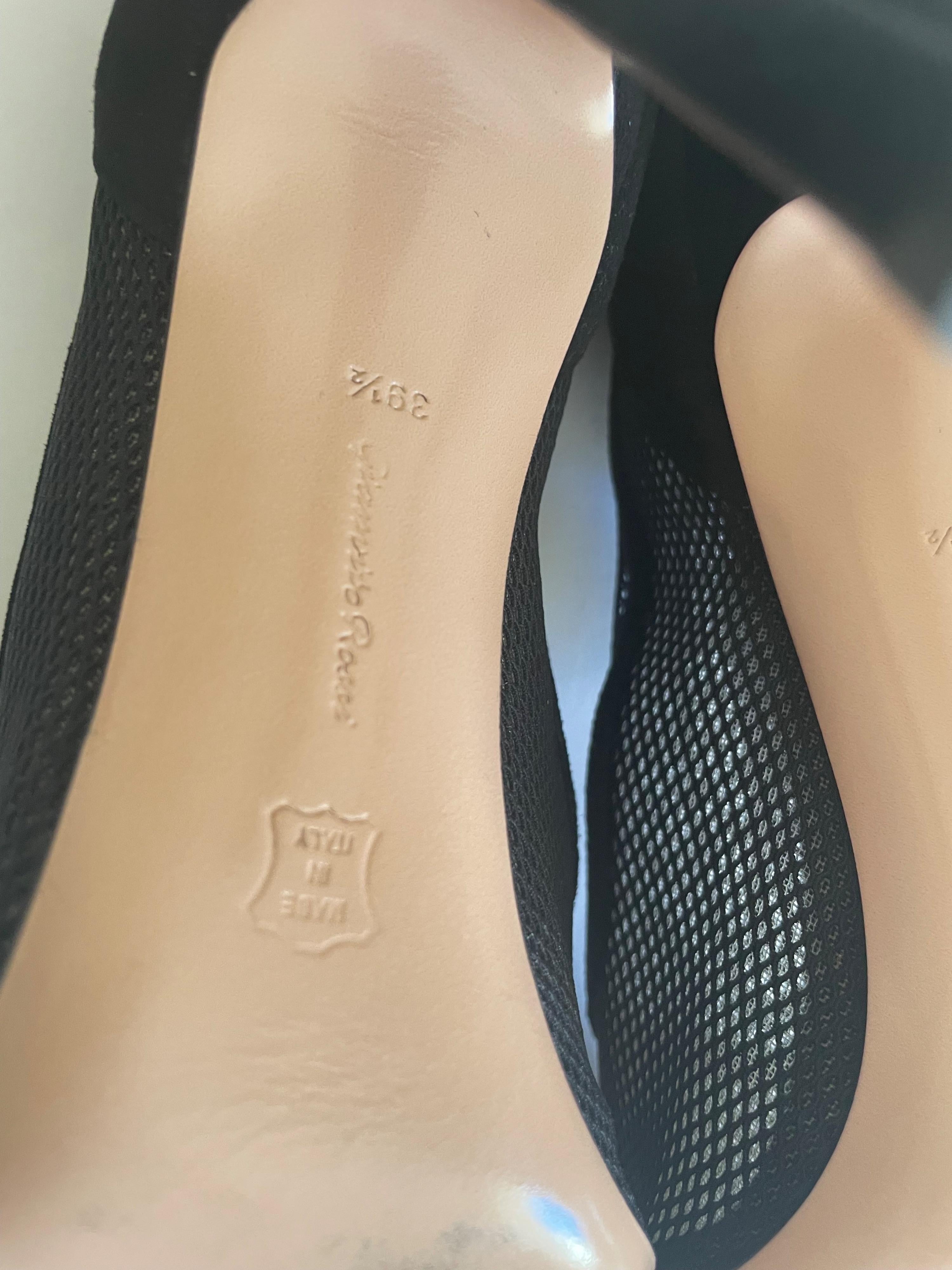 Erin Black Suede & Mesh Booties