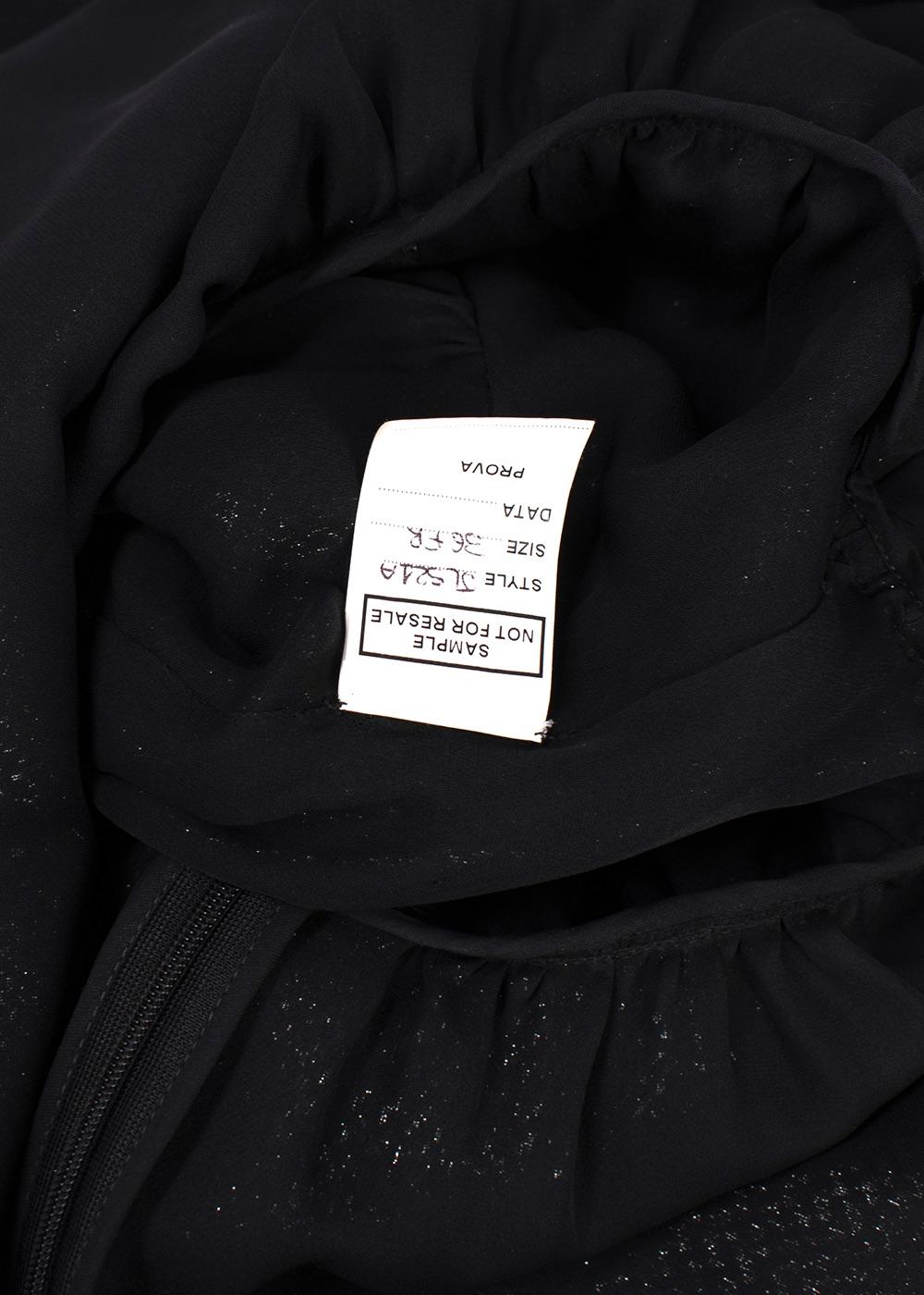 Julie De Libran Metallic Button-Down Tea Dress