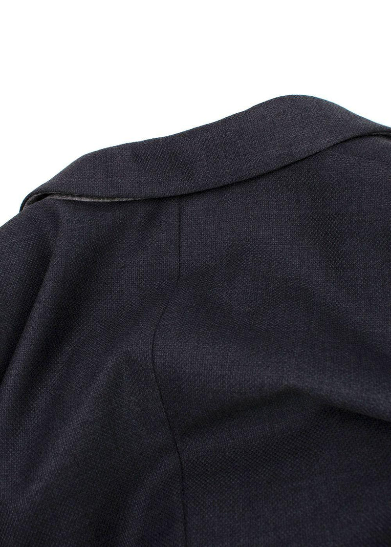 Stella McCartney Charcoal Grey  Single Breasted Wool Blazer and Trouser Suit