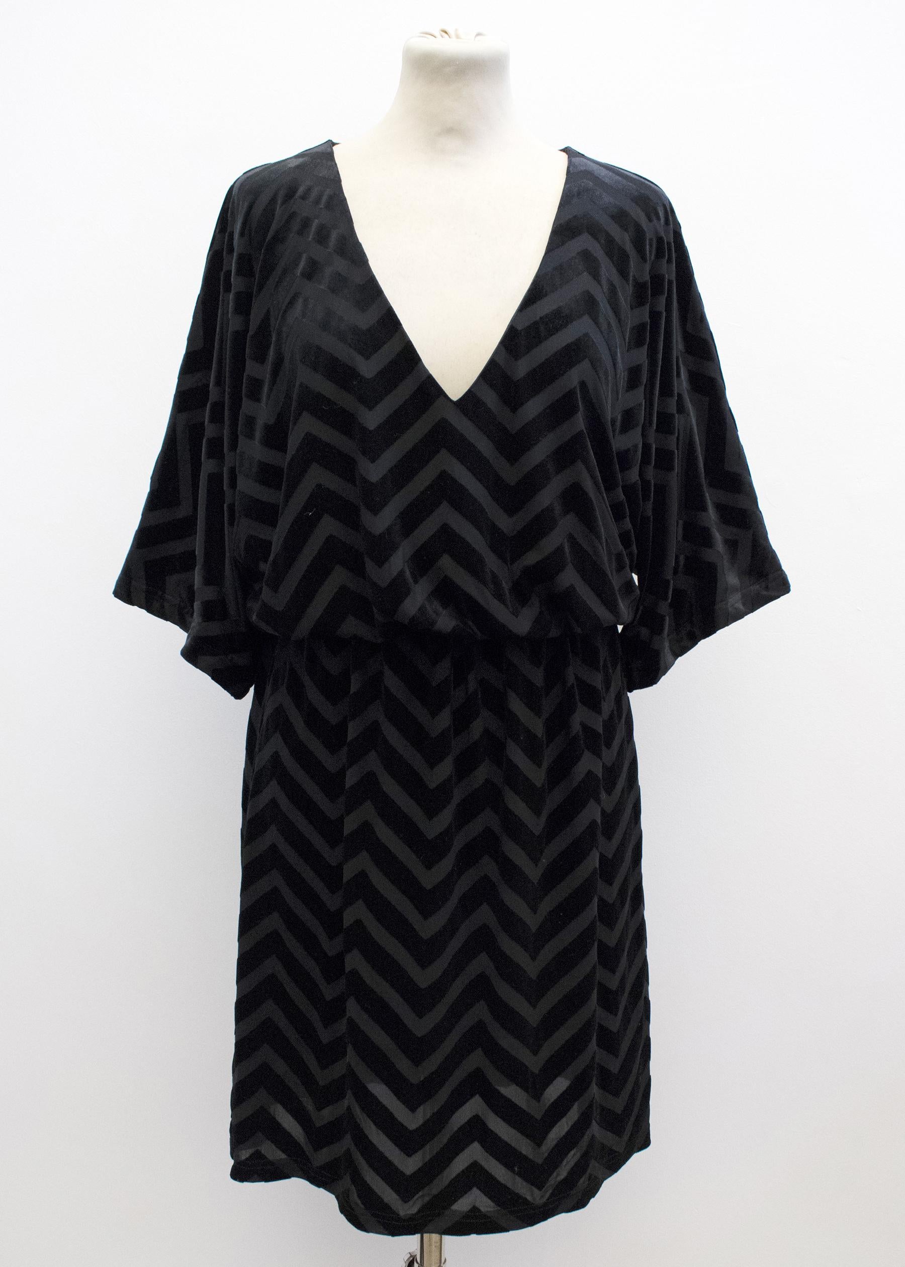 Gestuz Black Velvet Dress