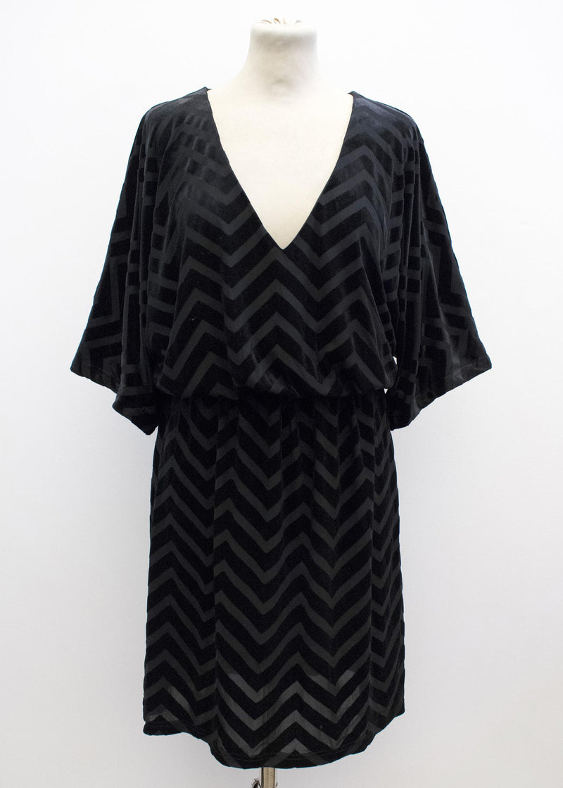 Gestuz Black Velvet Dress