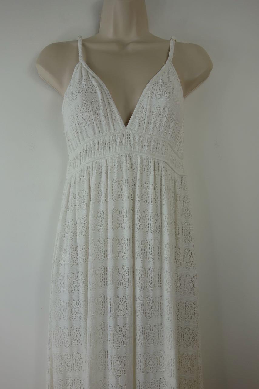 Ivory Lace Maxi Dress