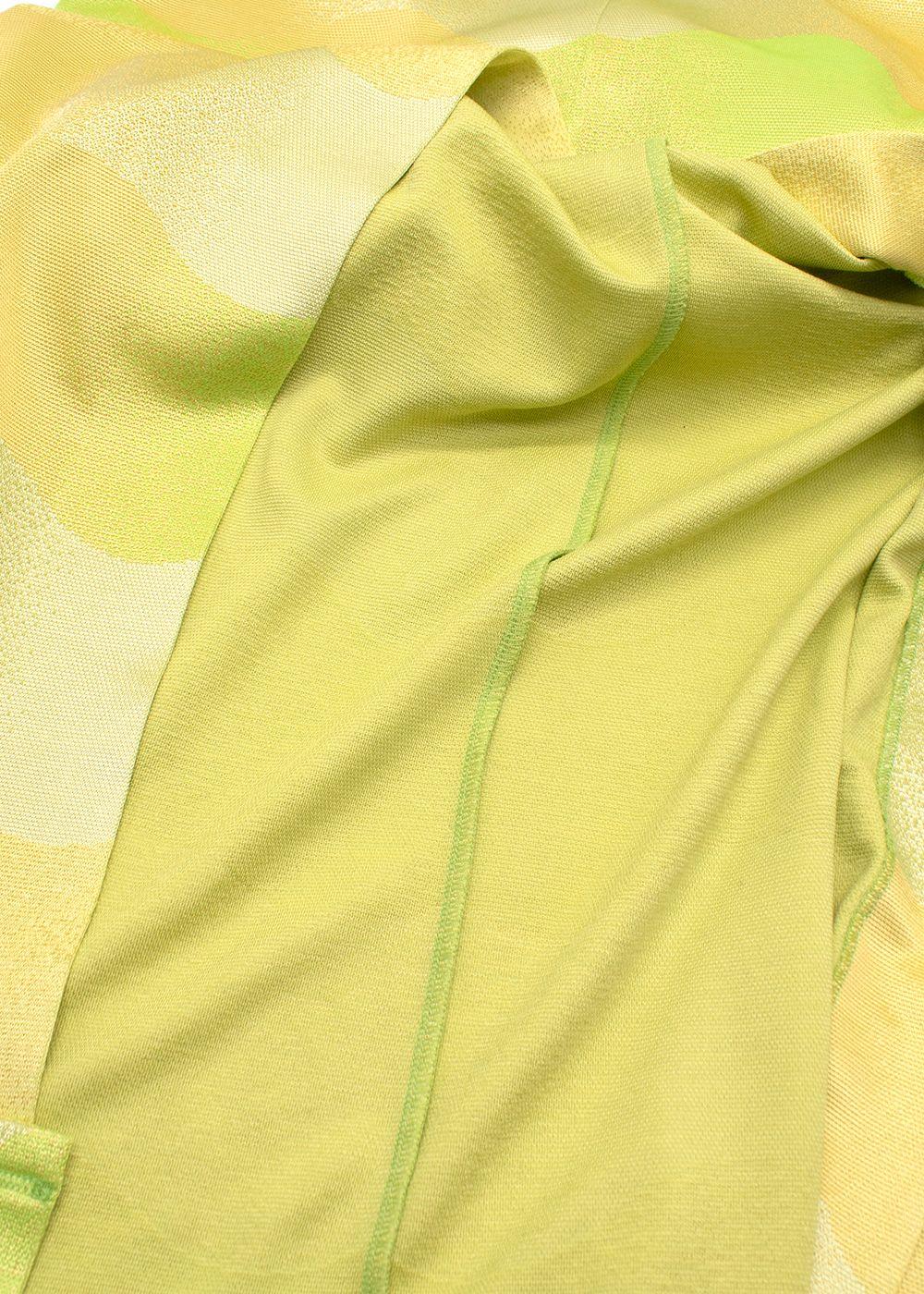 Alexis Lime Wave Serena Dress