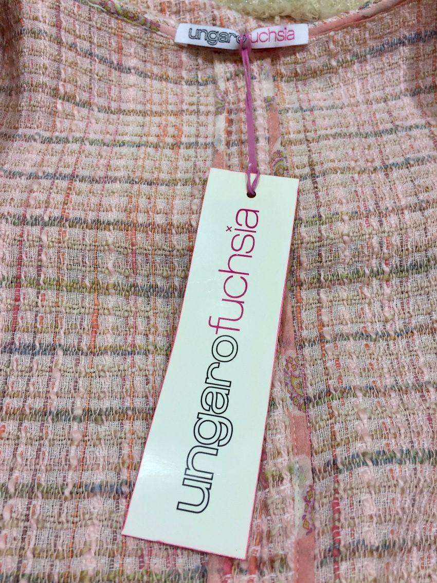 Ungaro Pink Lesage Tweed Jacket
