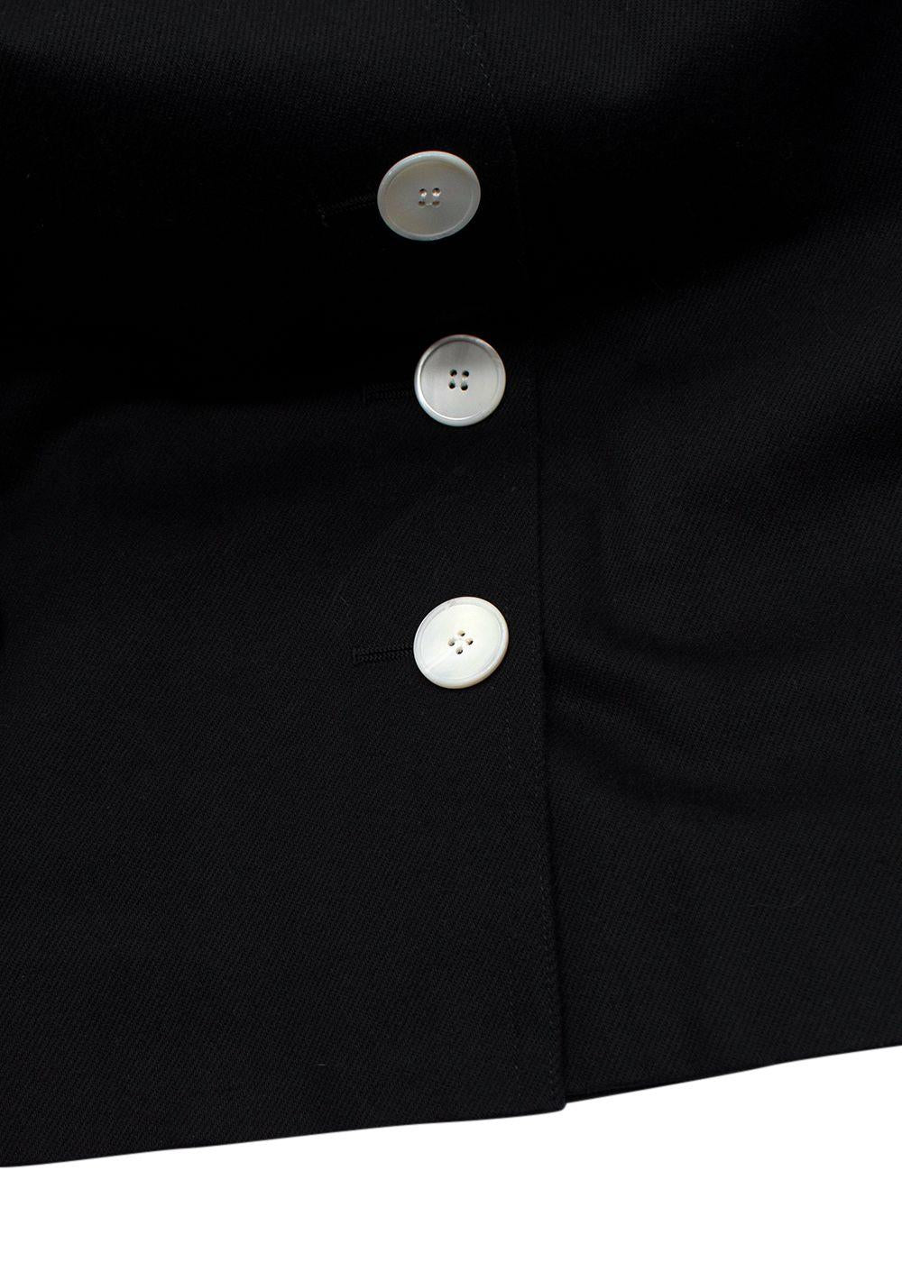 Prada Current Cotton Drill Midi Skirt
