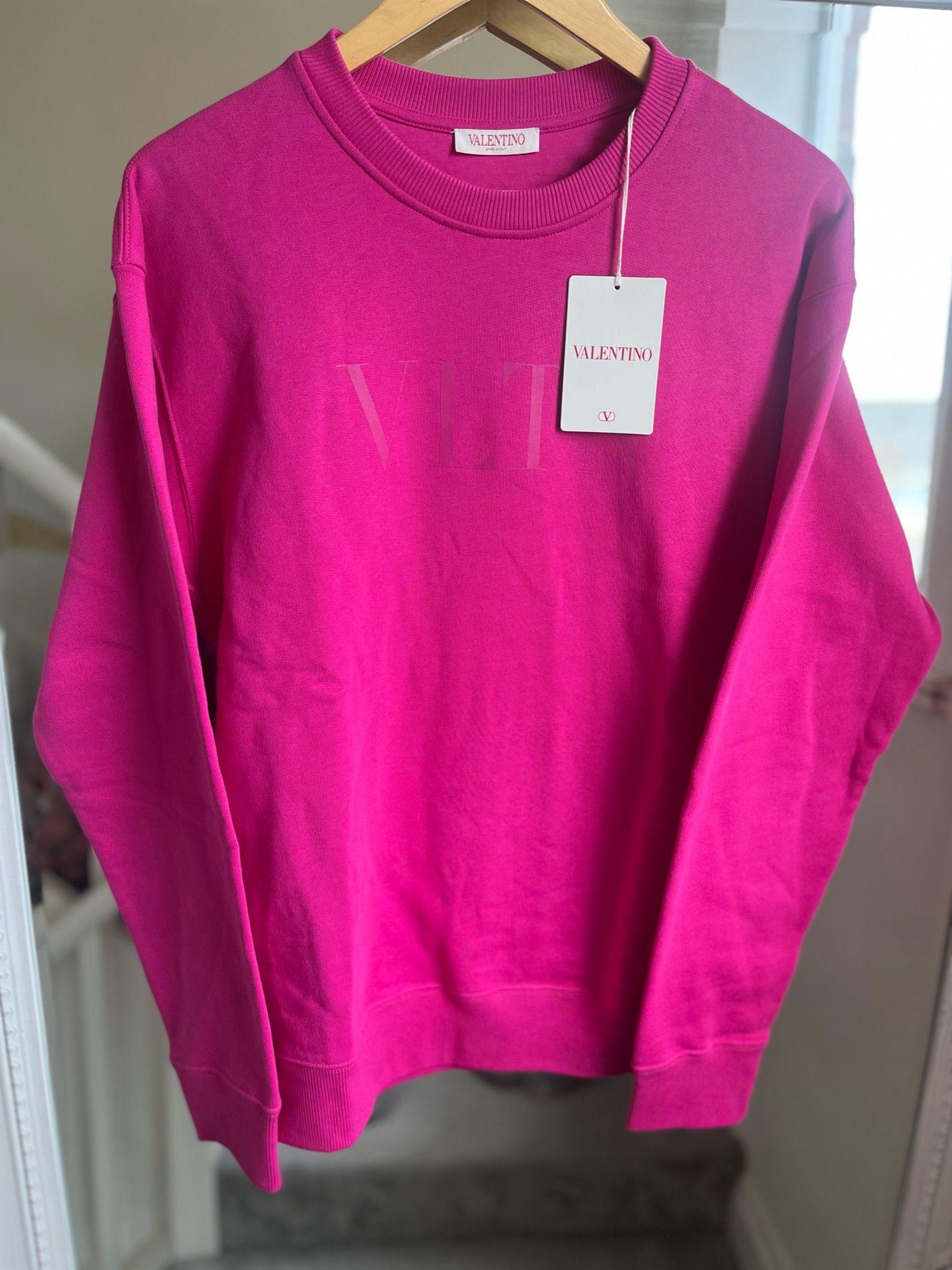 Valentino Pink Crewneck Sweatshirt