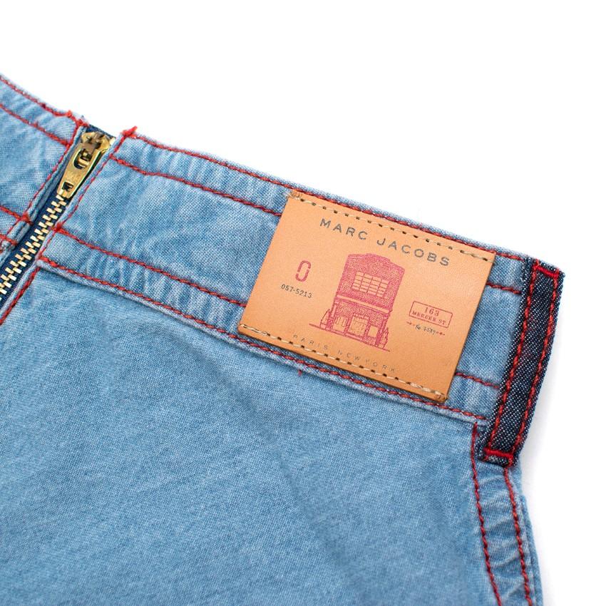 Little Marc Jabobs Girls 6Y Denim Skirt
