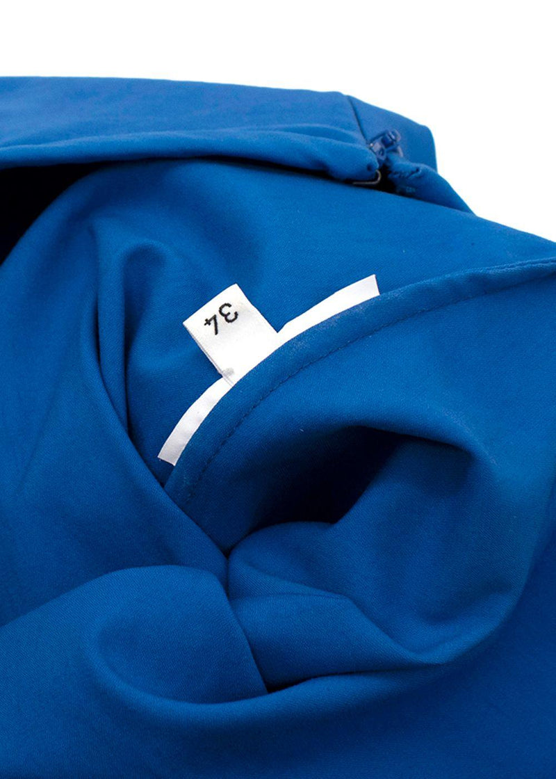Blue A-line Slip Skirt