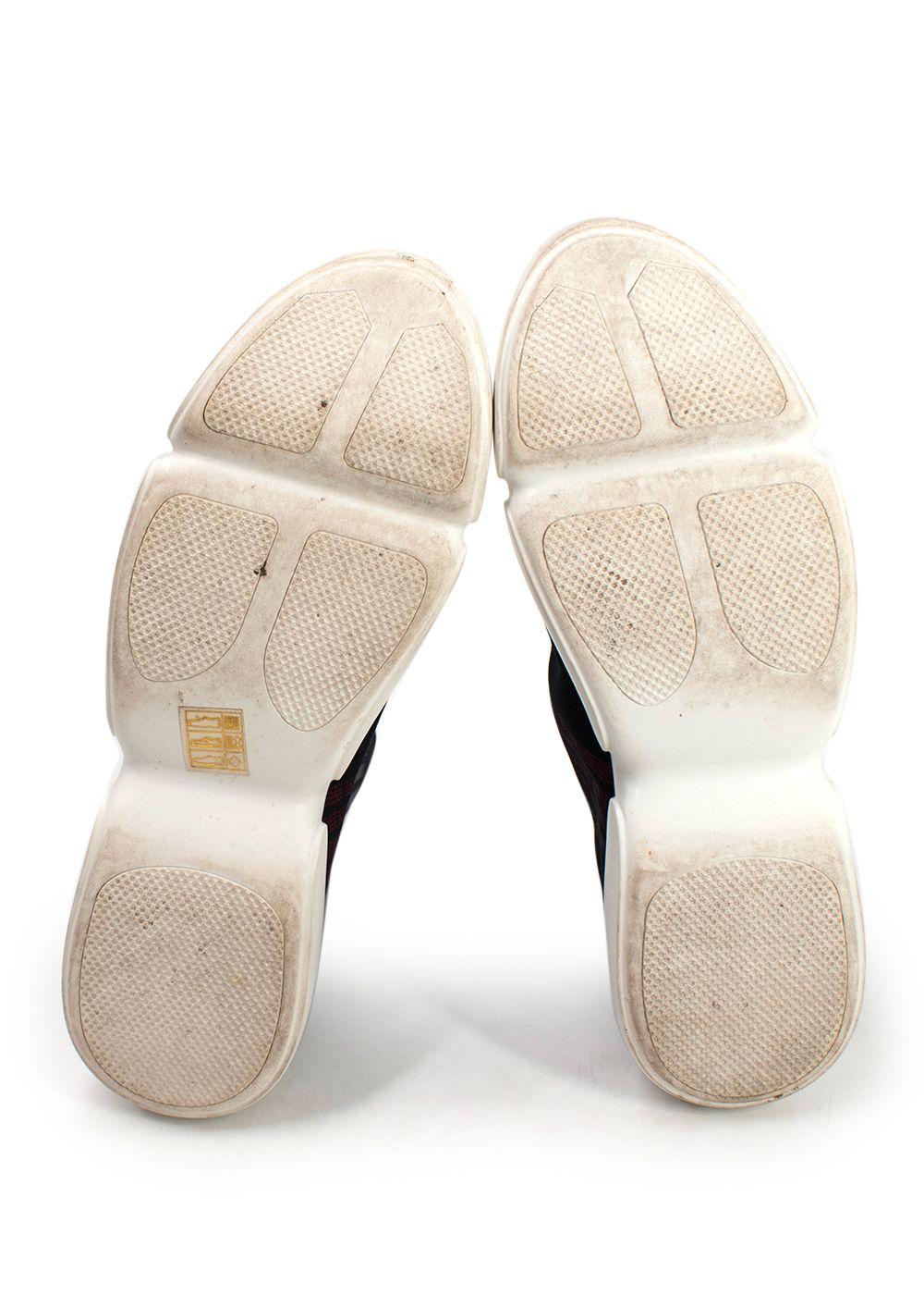 Prada Black Cloudbust 40 High-top Trainers