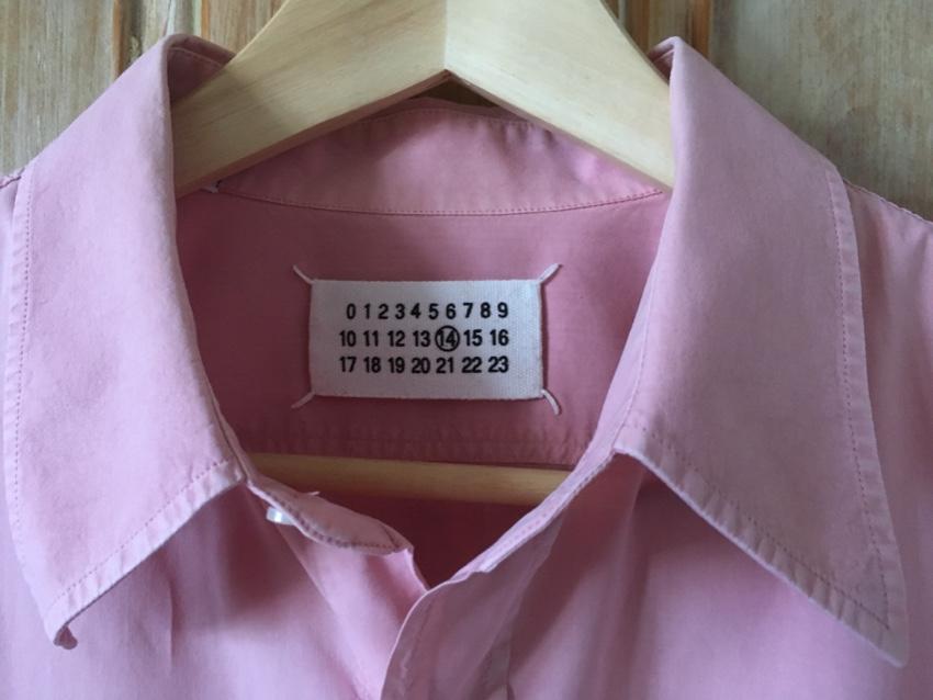 Maison Margiela Pink Classic Mens Shirt