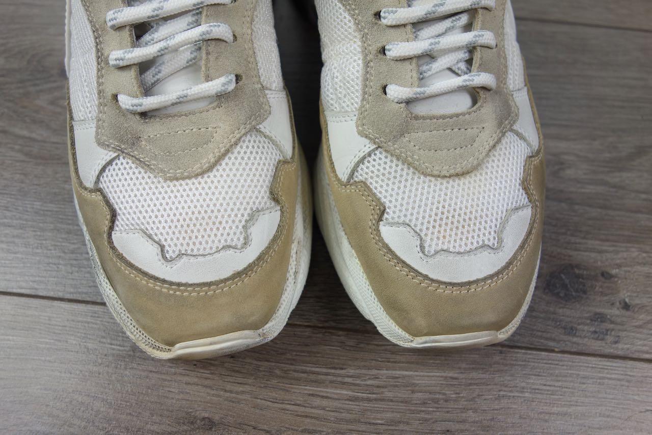 Chunky Mesh & Suede Sneakrs