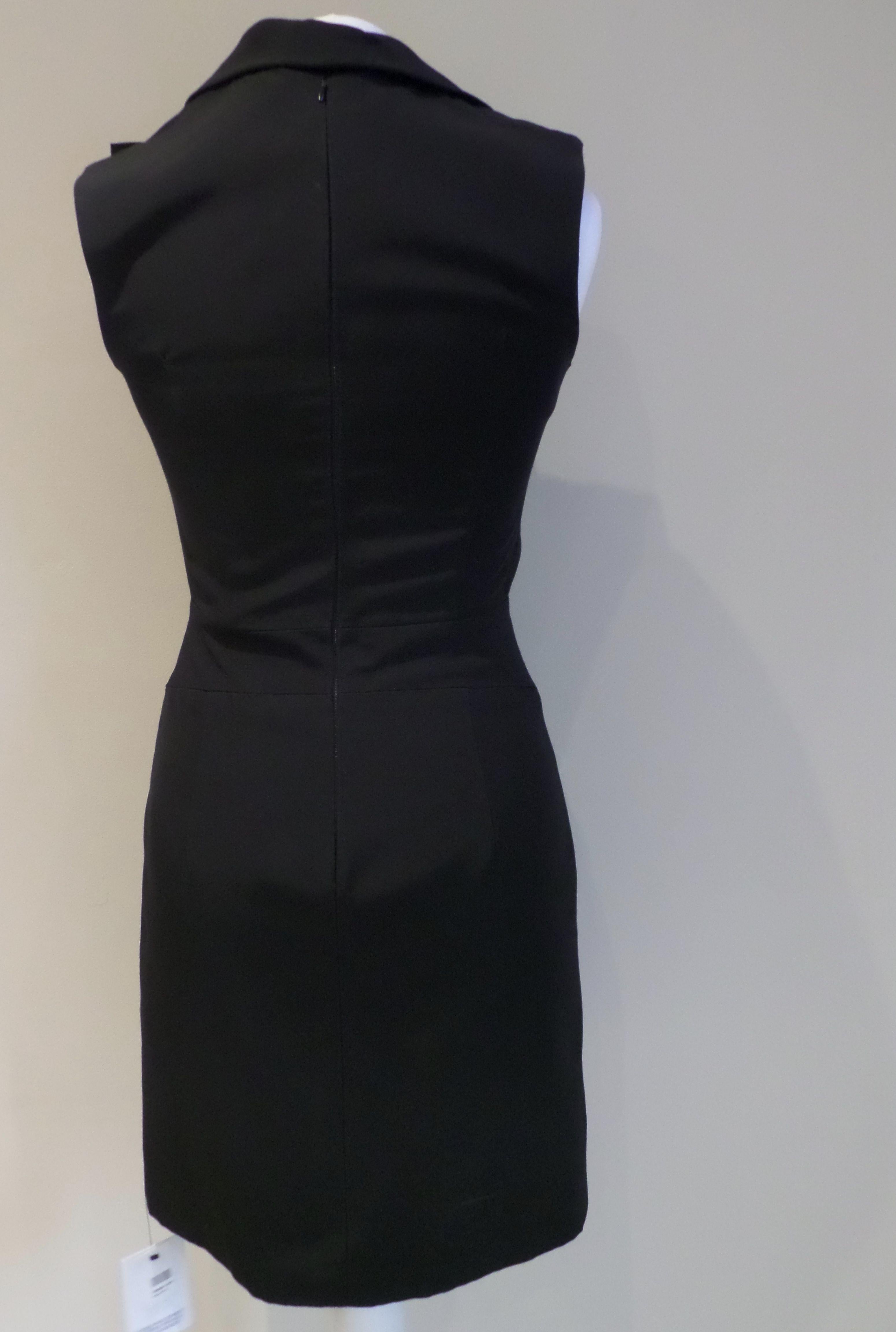 McQ Black Sleeveless Dress