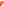         Orange Cotton Logo Baseball Cap