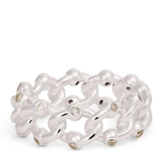 Hatton Labs Sterling Silver Formula Chunky Link Ring