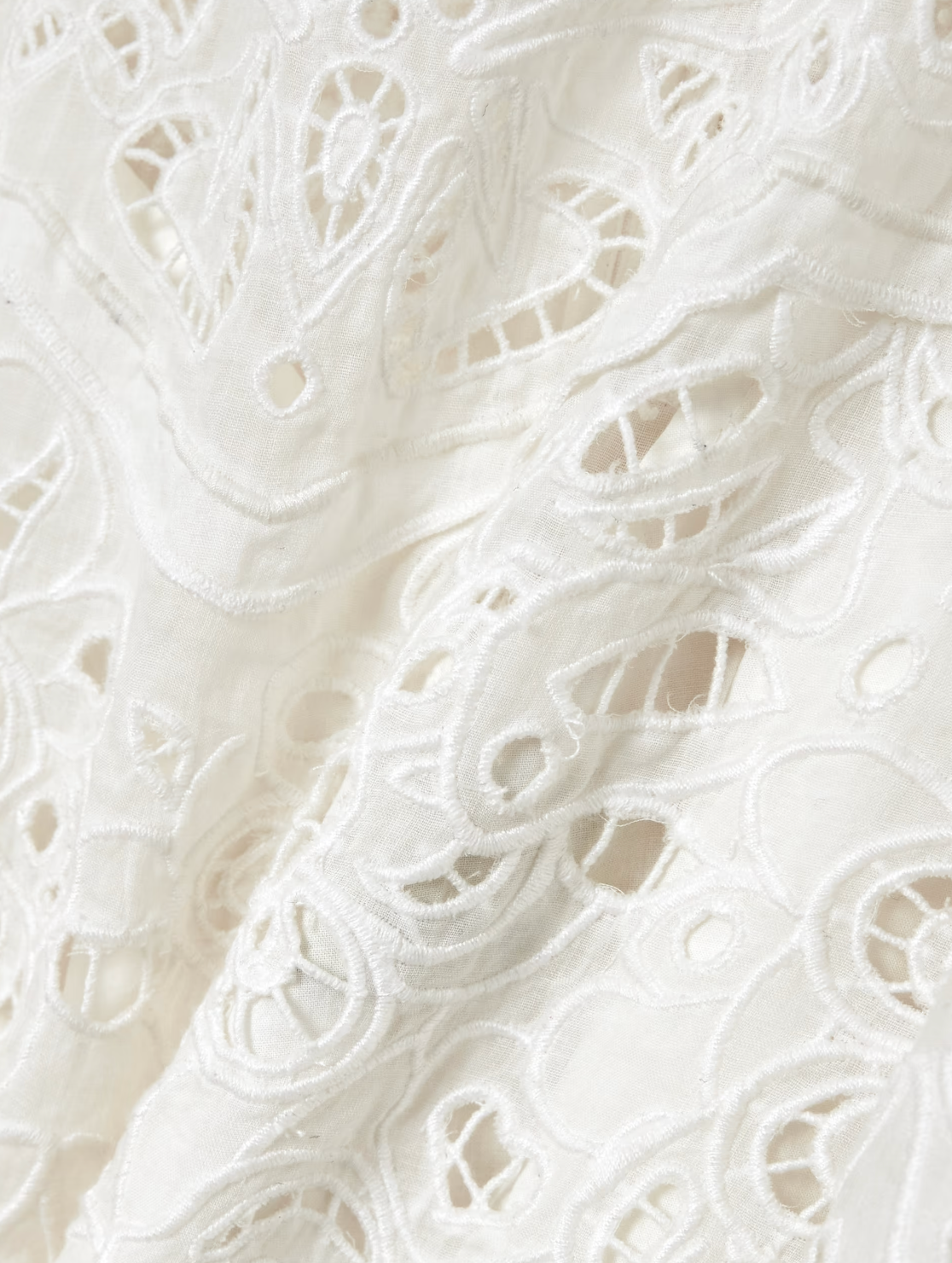 Isabel Marant Daphne Droderie Anglaise Ramie Mini Dress