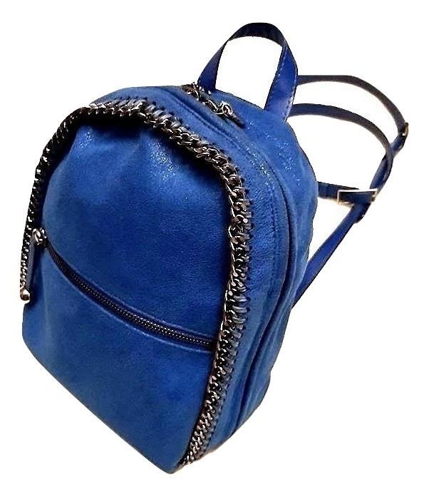 Stella McCartney Falabella Blue Mini Backpack