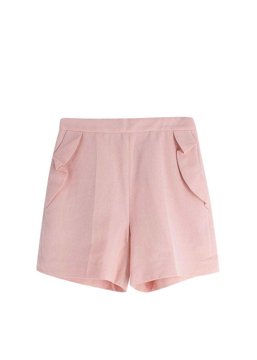 Sandro Pale Pink High Waisted Shorts