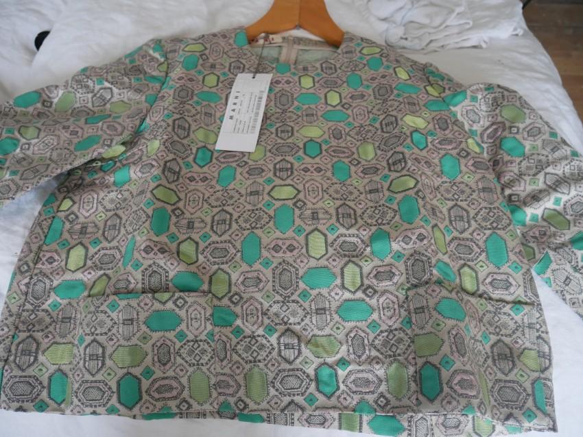 Marni Jacquard Boxy Top