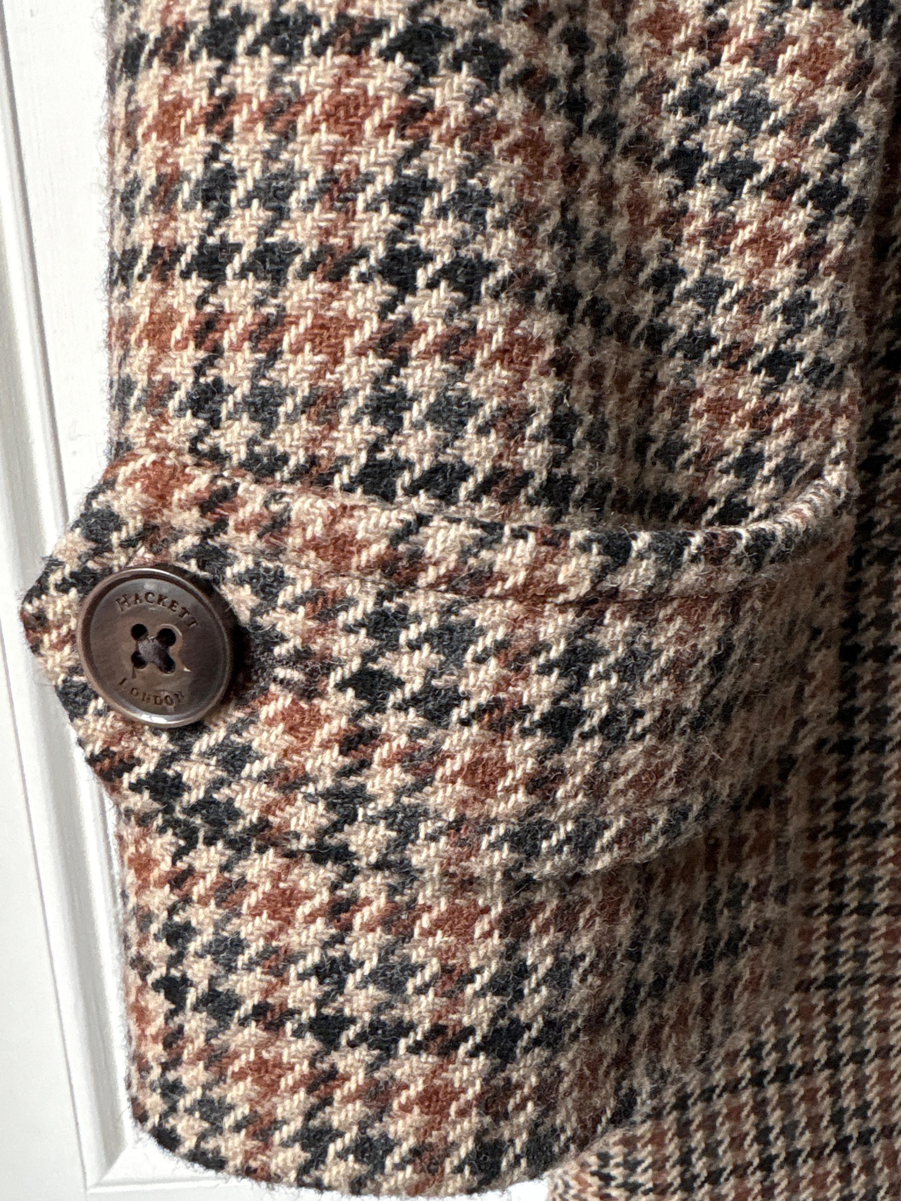 Hackett Check Tweed Jacket