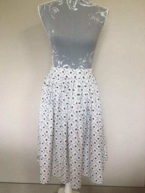 Dolce & Gabbana Diamond Plane Print Skirt