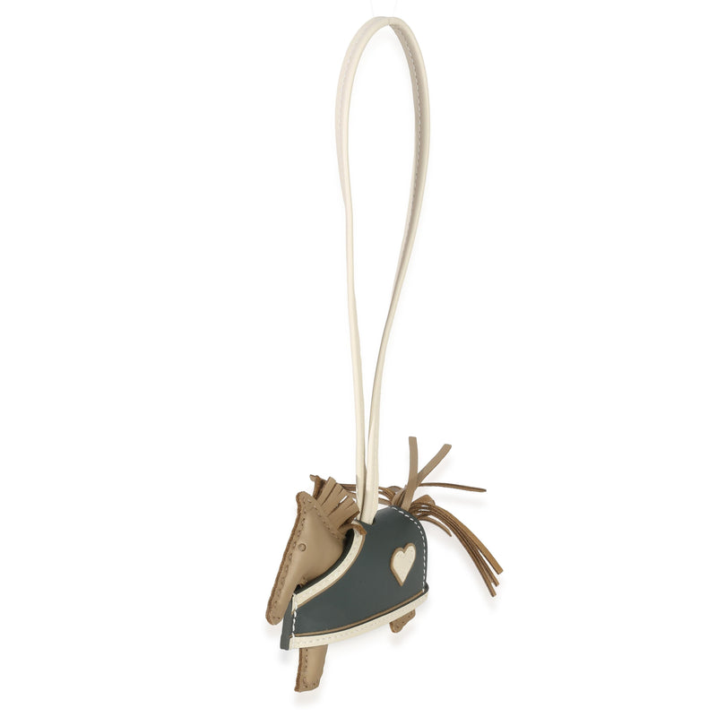 Hermès Mangrove Milo Lambskin Grigri Rodeo Robeo Coeur PM