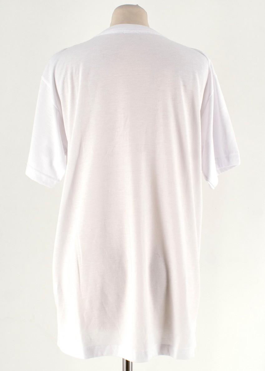 Katie Eary Oversized Ombre Fish Skeleton T-shirt