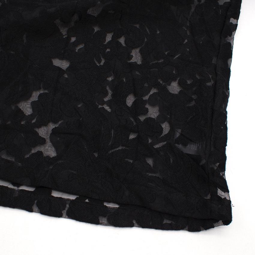 Clover Canyon Black Lace Top