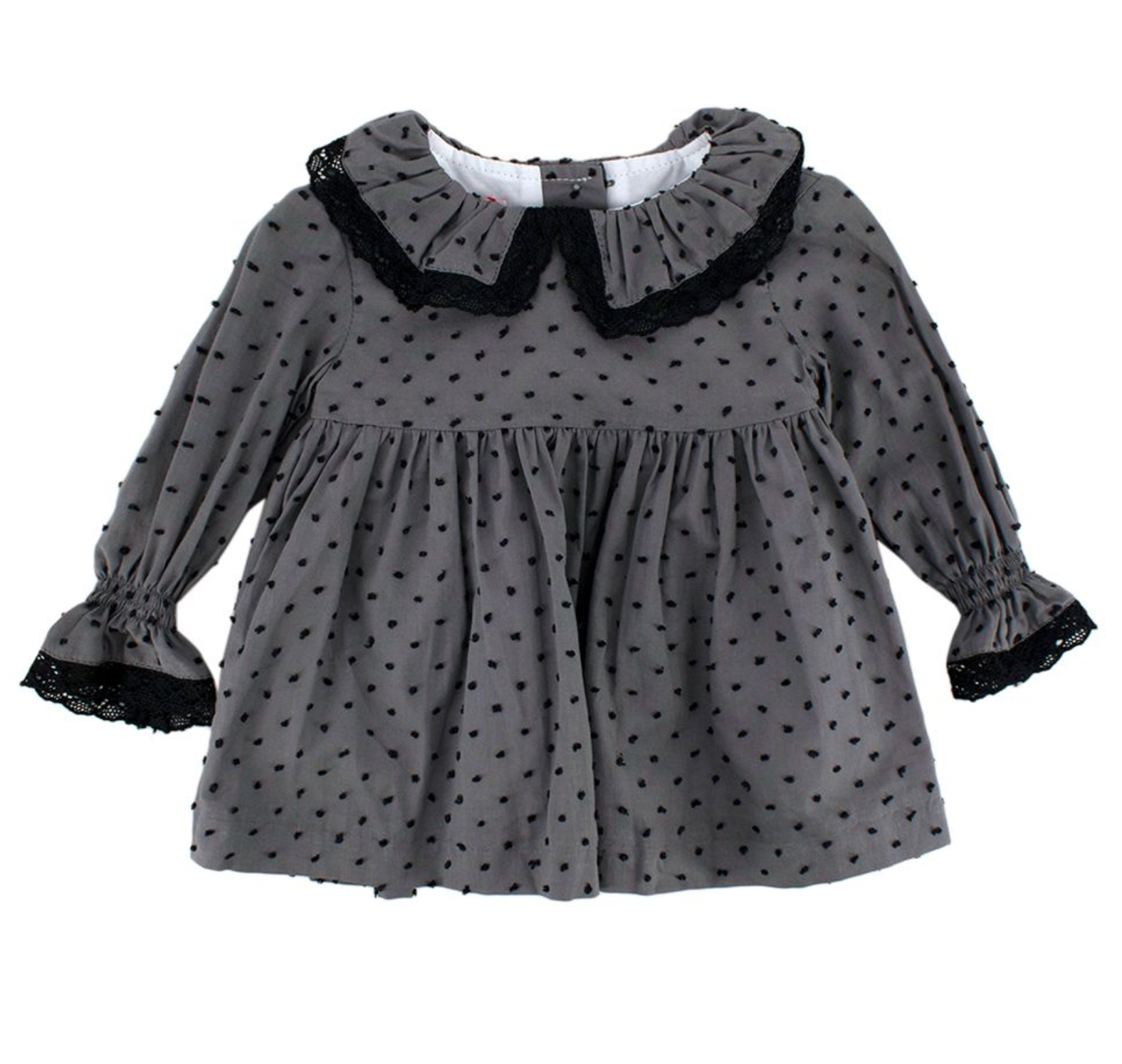 La Coqueta Kids 6m Polka Dot Dress