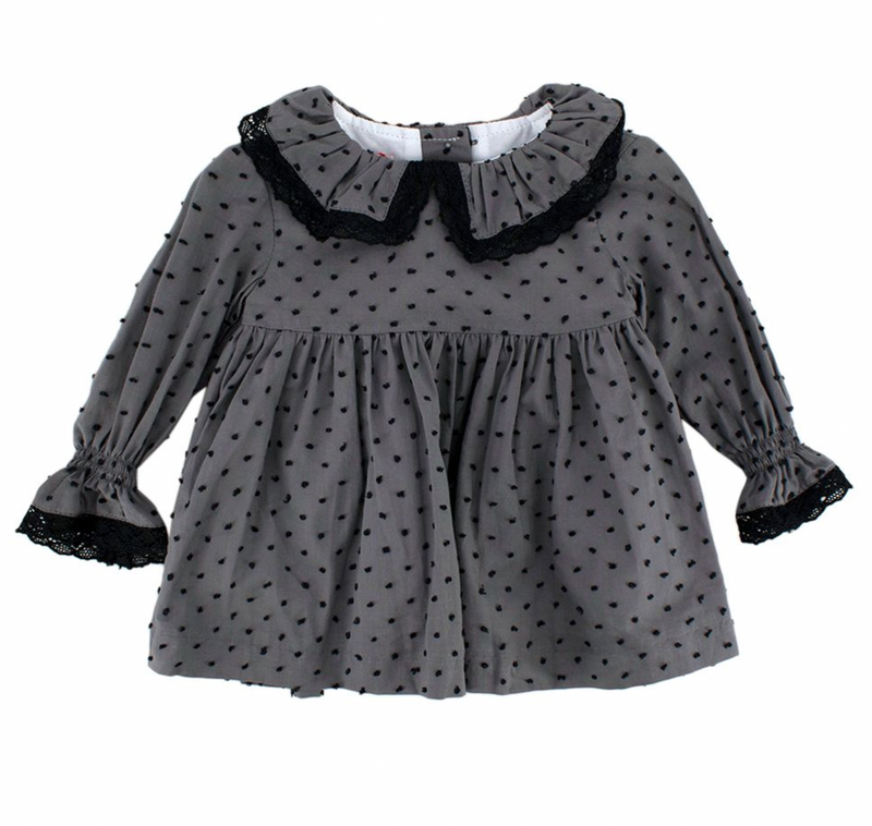 La Coqueta Kids 6m Polka Dot Dress