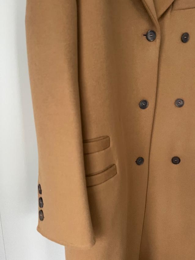 Salvatore Ferragamo cashmere blend buttoned midi coat