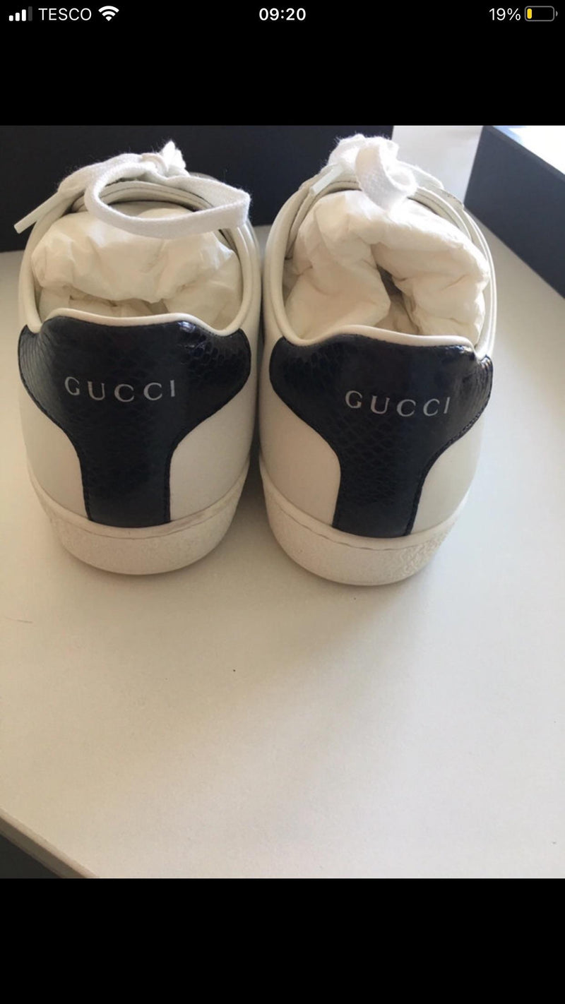 Gucci White Ace Trainers