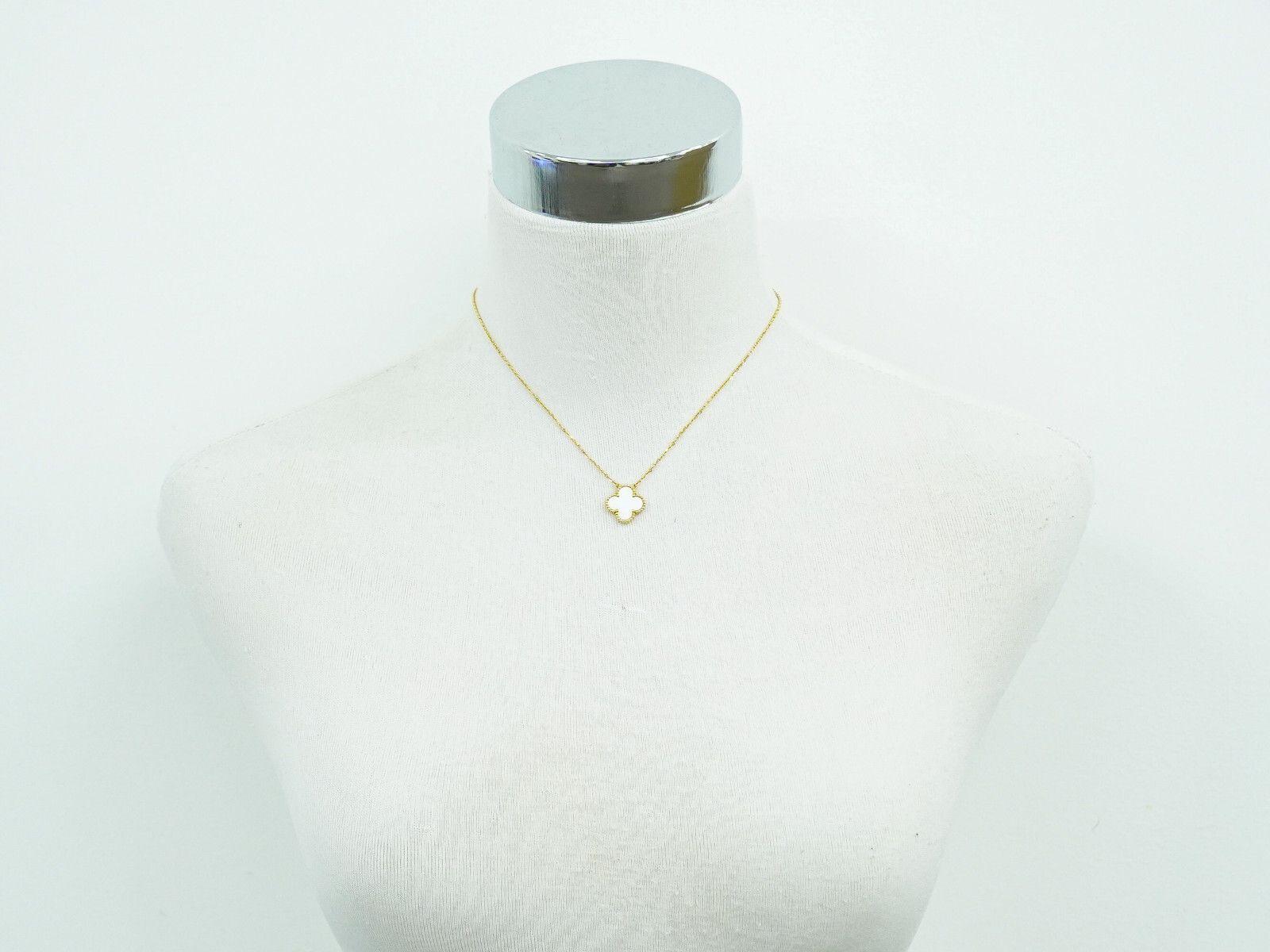 Van Cleef & Arpels Vintage Alhambra Pendant Necklace