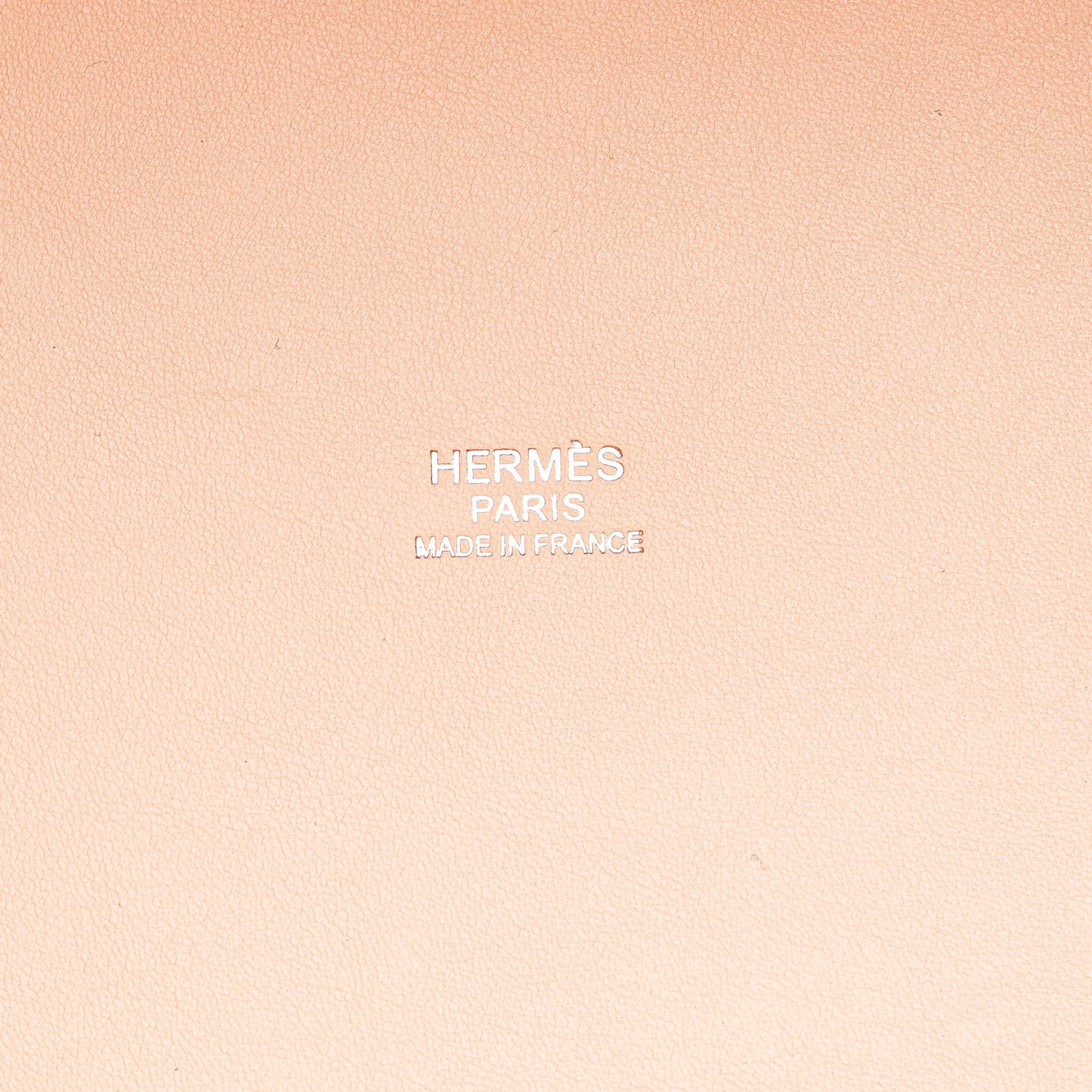 Hermes Orange Toile H and Swift Cabas H en Biais 40