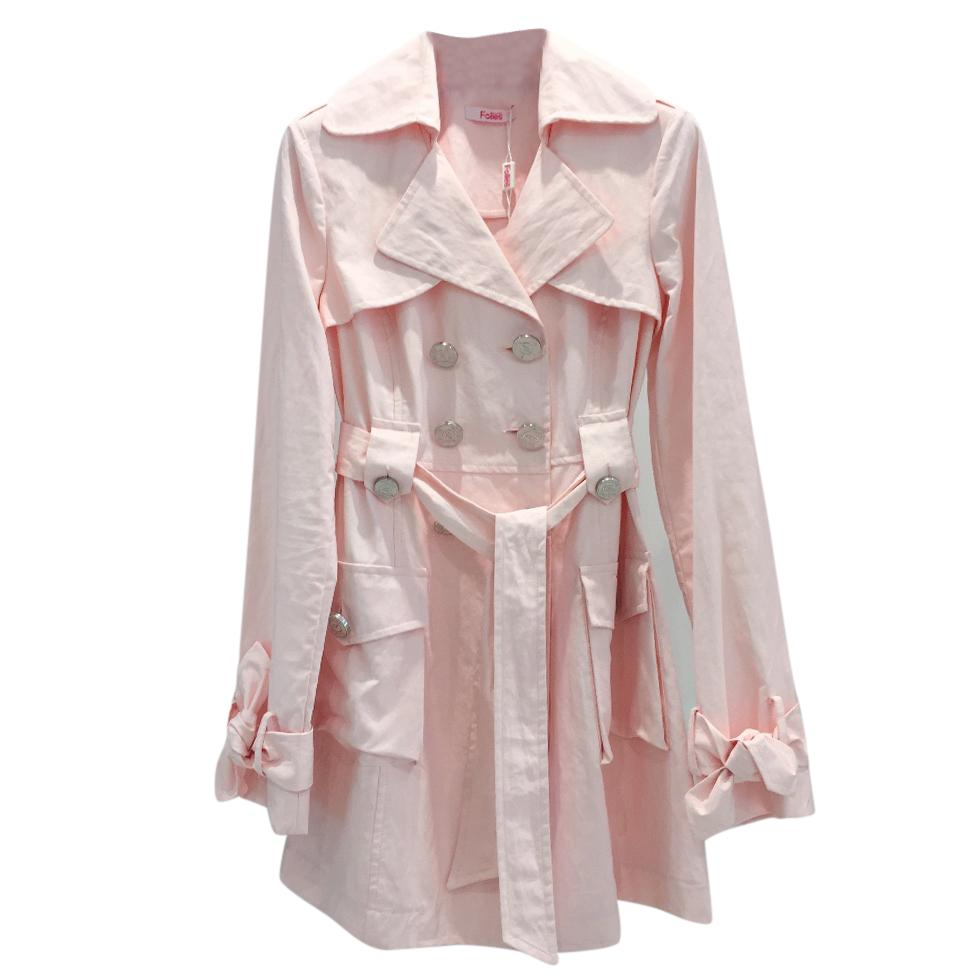 Blumarine Pink Trench Coat