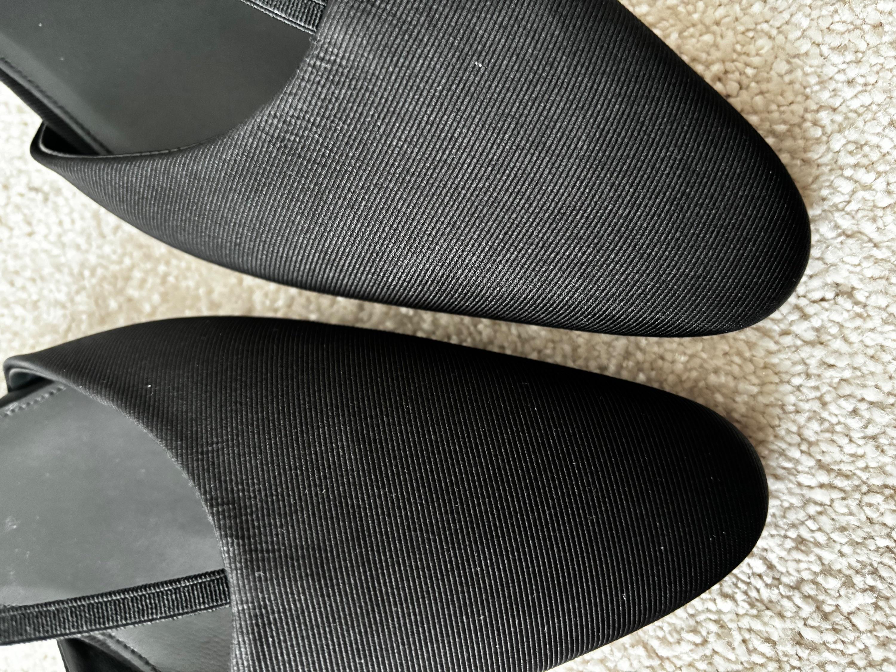 The T-strap grosgrain point-toe flats
