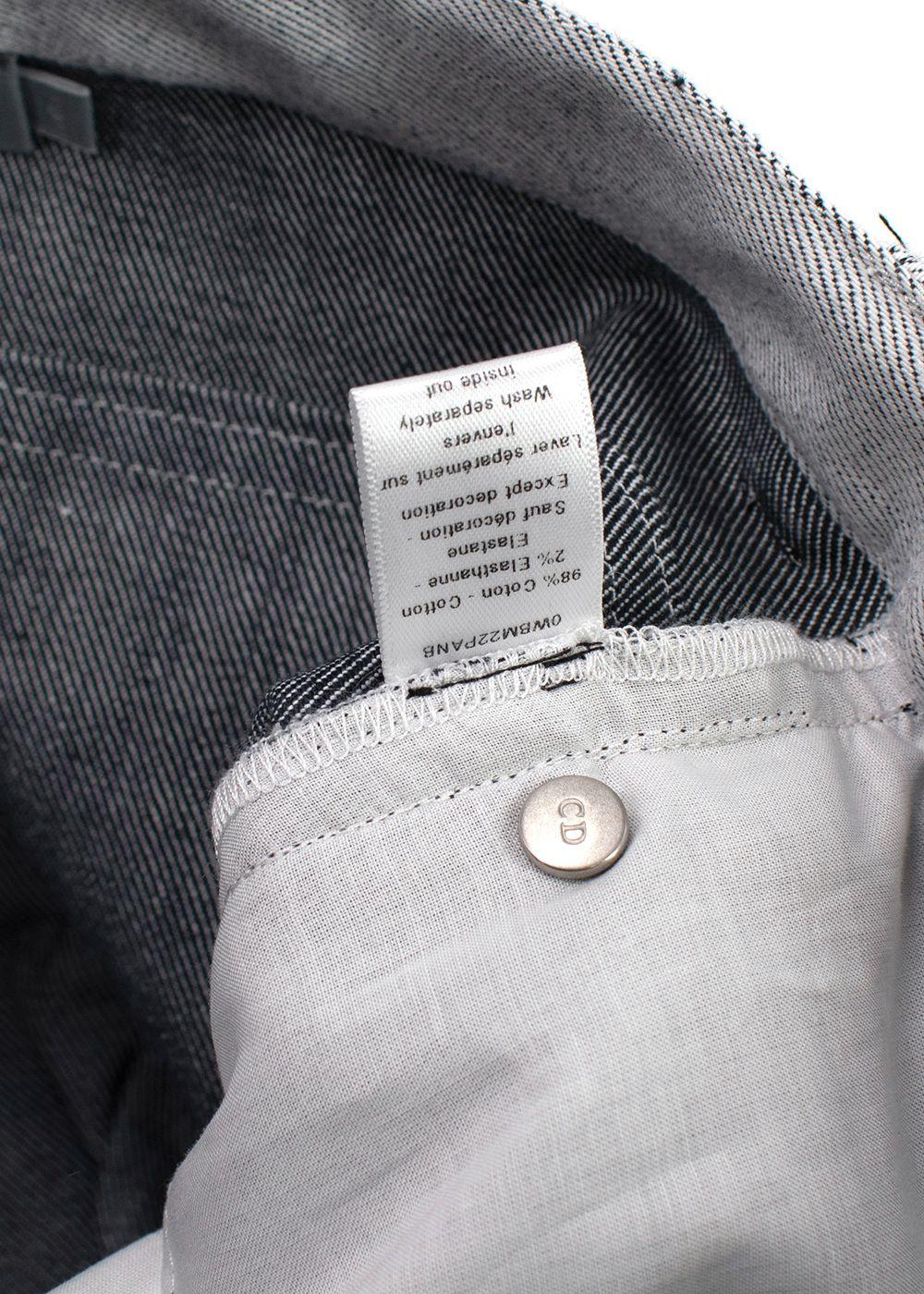 Dior 6 Years Grey Cotton Trousers