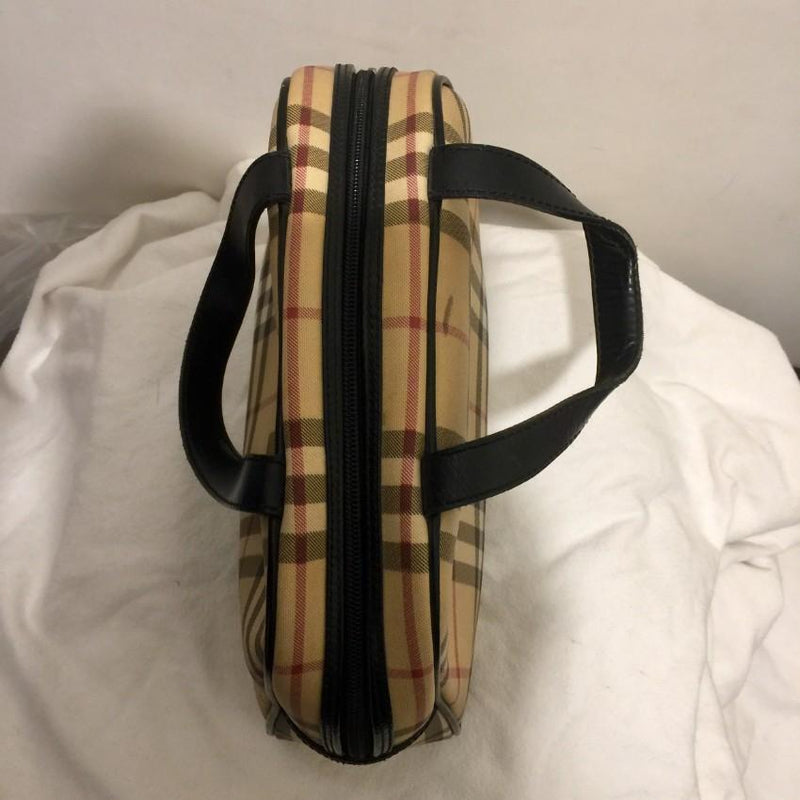Burberry Vintage Nova Check Coated Canvas Tote
