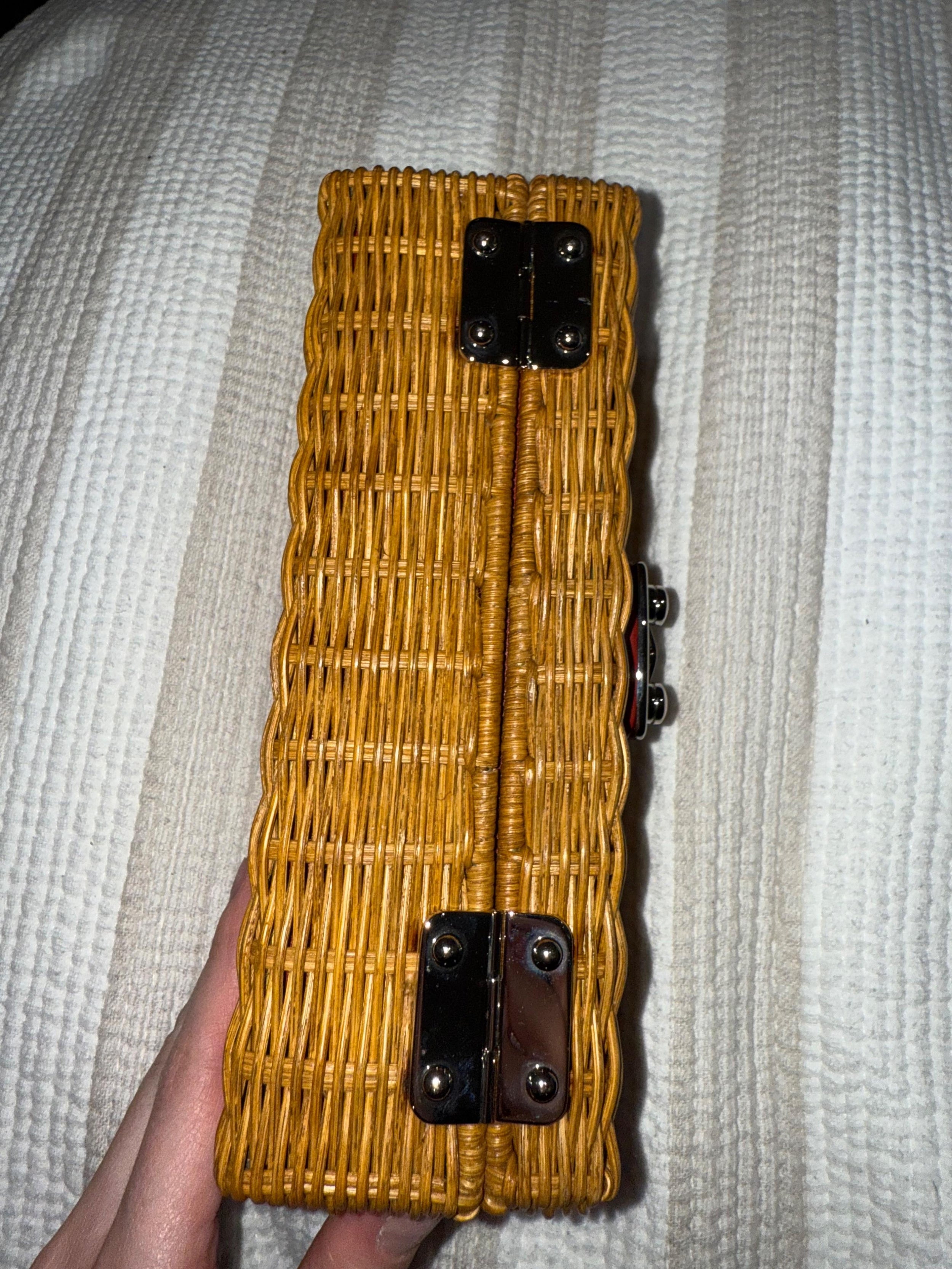 Miu Miu Raffia Clutch - NO STRAP