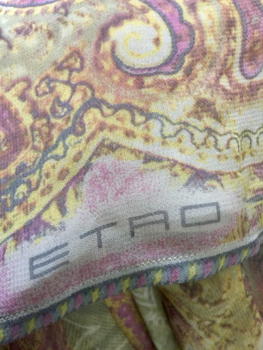 Etro Paisley Print Maxi Skirt