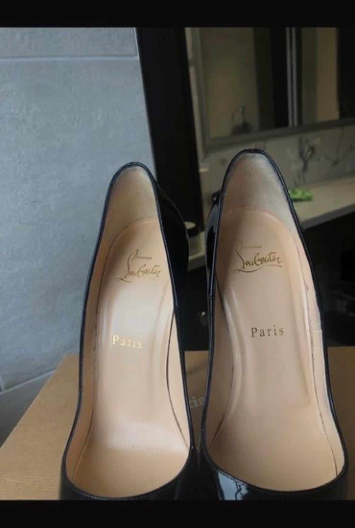 Black Patent So Kate 120 Heeled Pumps