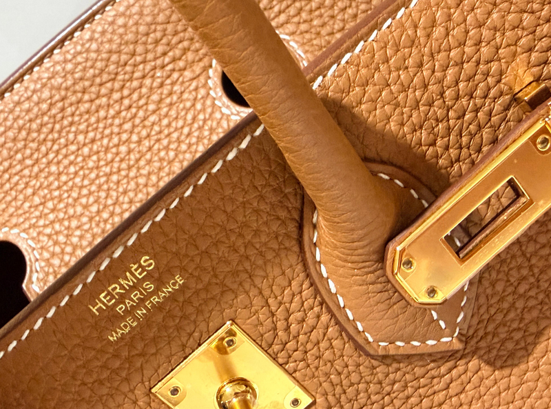 Hermes Gold Togo Birkin 25
