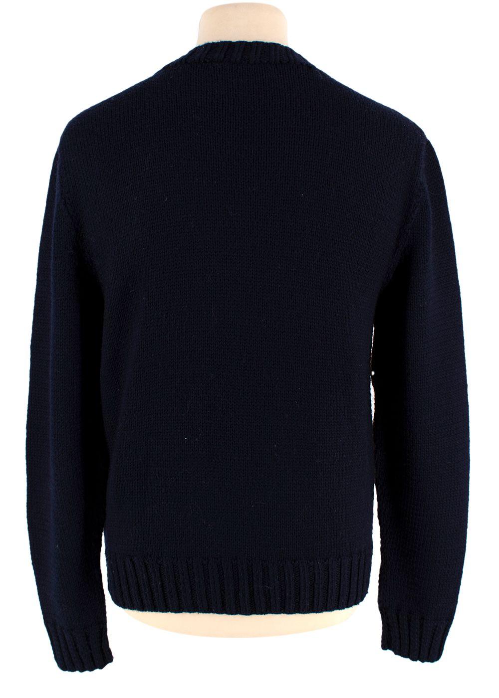 JW Anderson Wool Graphic Knit Sweater