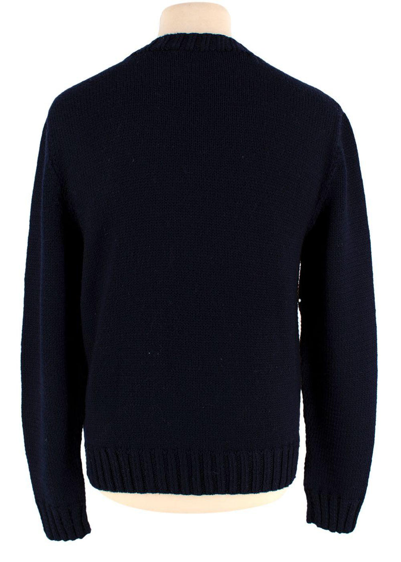 JW Anderson Wool Graphic Knit Sweater